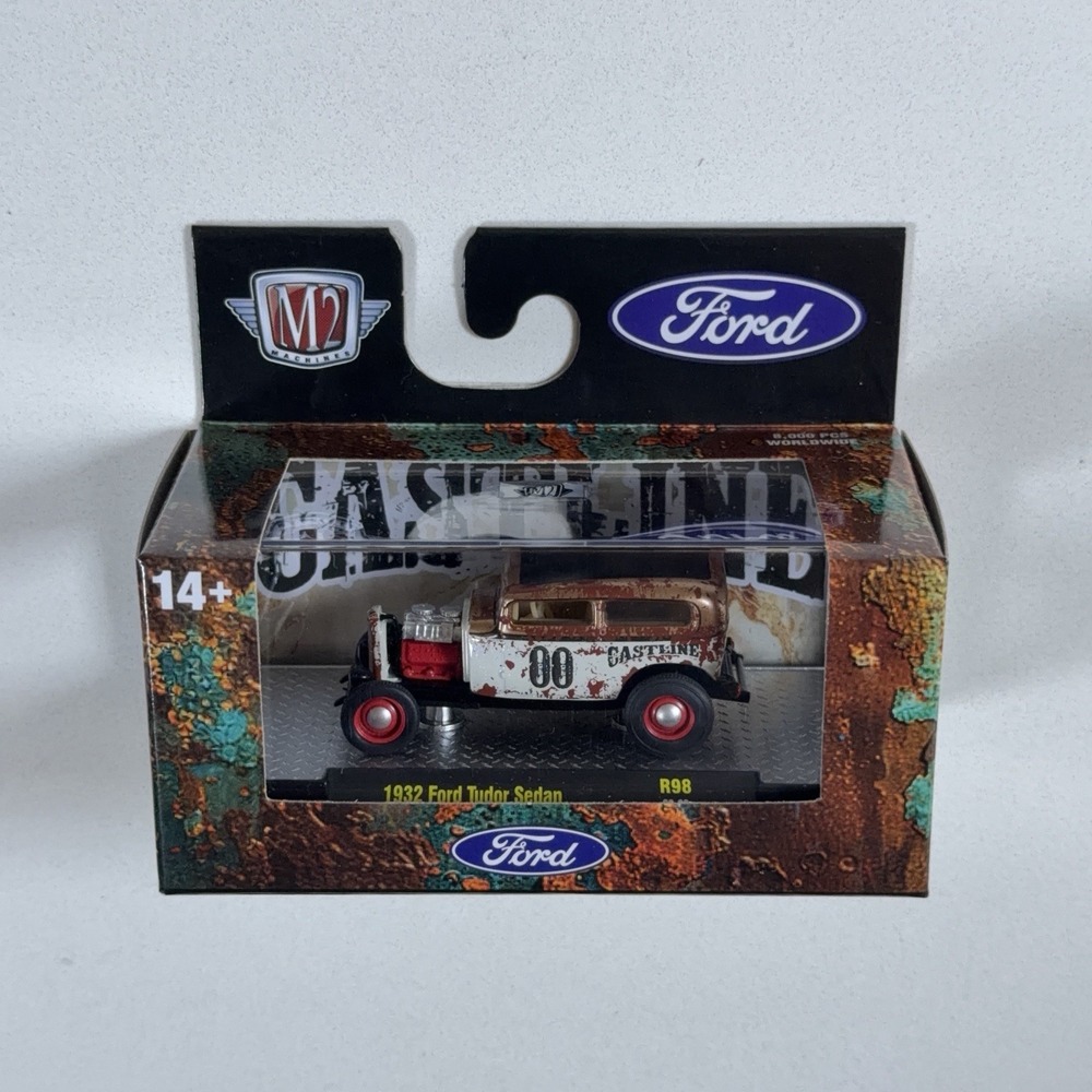 M2 Machines Castline 1932 Ford Tudor Sedan Limited Edition Die Cast NEW